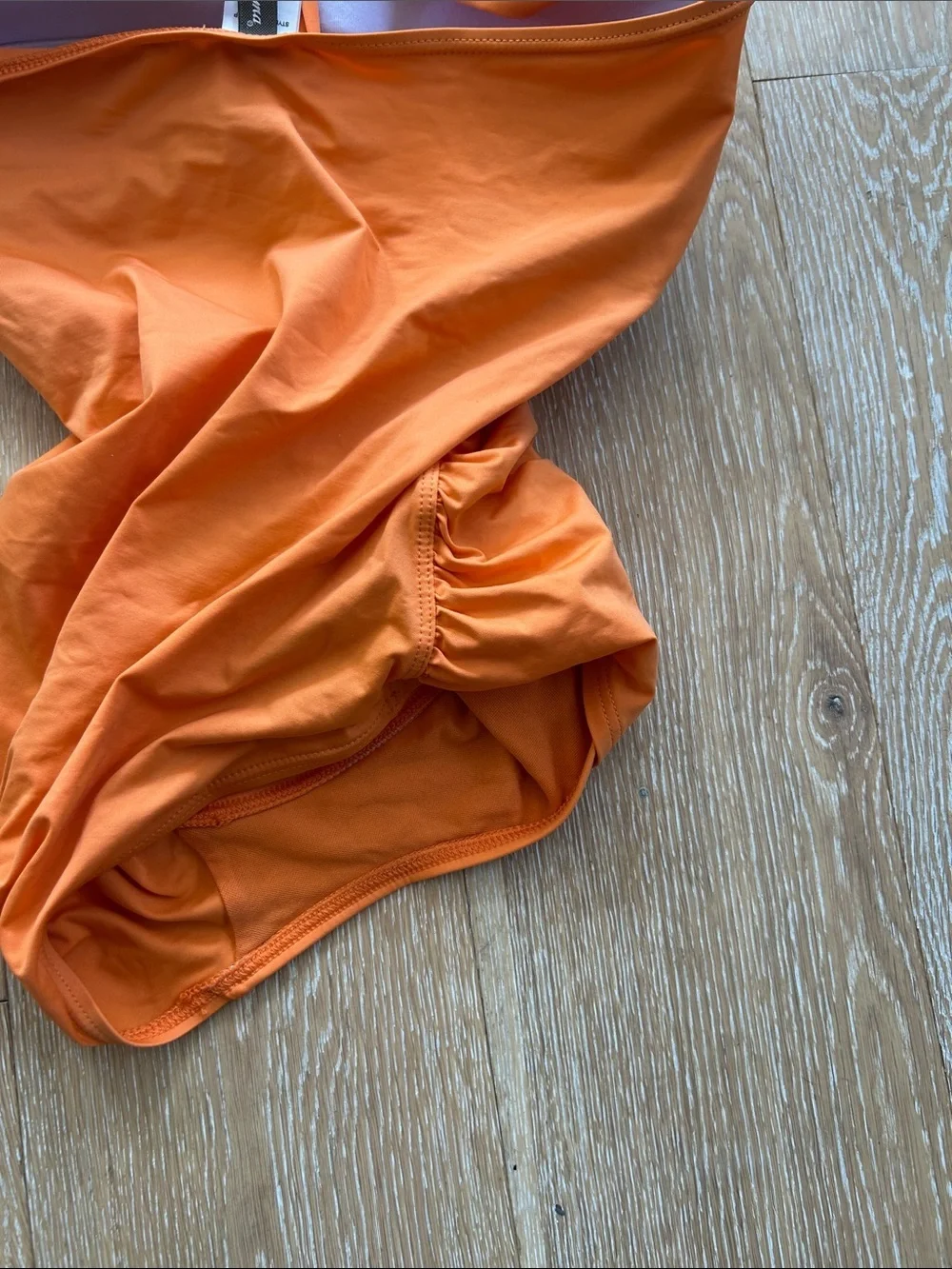 Tommy Bahama Orange Halter Tie Neck Swimsuit